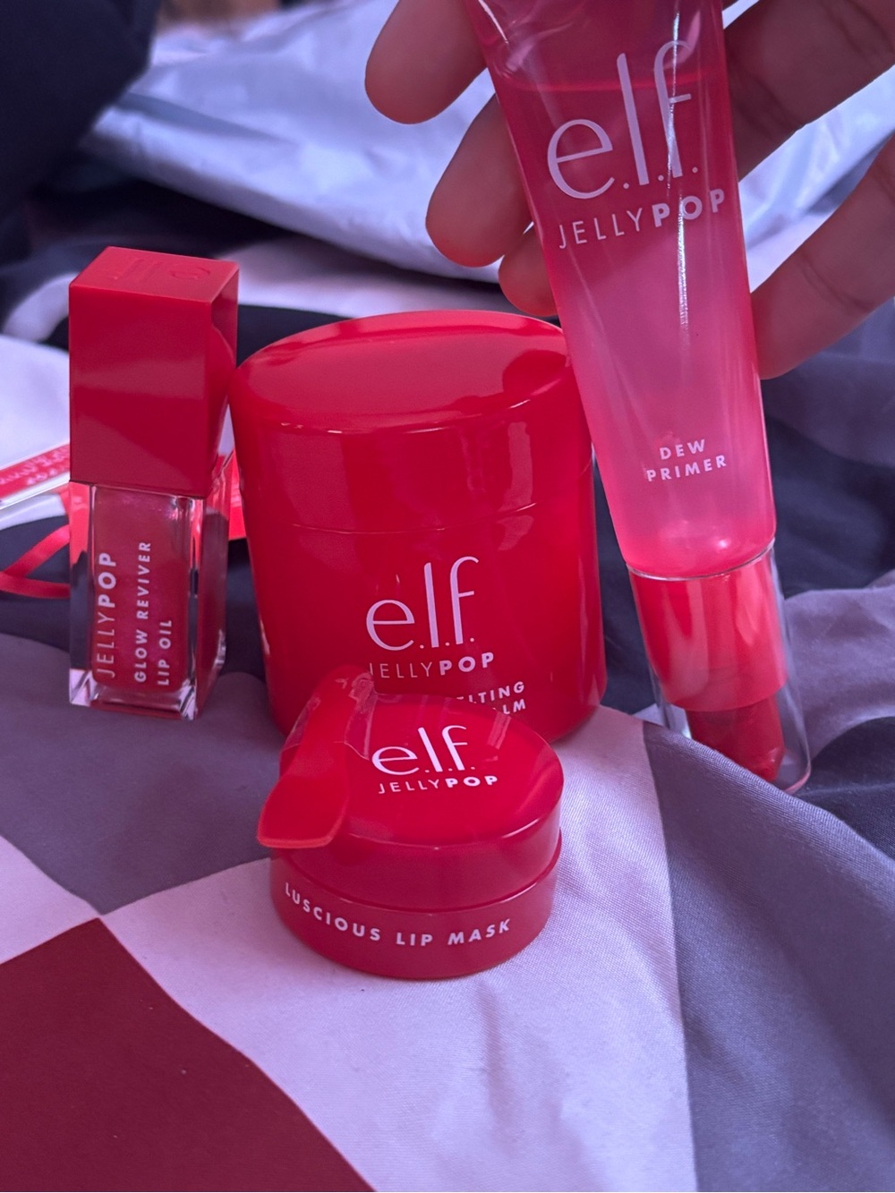 Jelly Pop Lip & Dew Primer Set - Vibrant Red